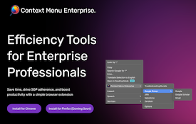 Context Menu Enterprise
