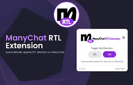 ManyChat RTL Extension
