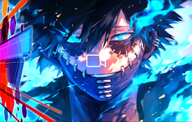 Dabi Blueflame Live Wallpaper