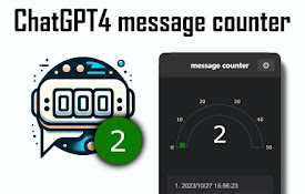 ChatGPT-4 Message Counter