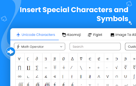 Special Characters
