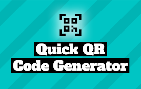 Quick QR Code Generator - Free &amp; No Ads