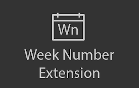 Week number extension