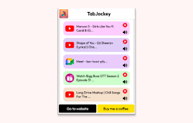TabJockey - Mute All Tabs with Ease