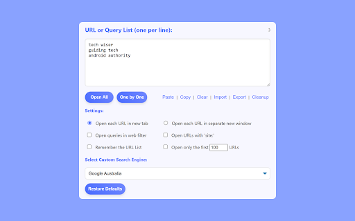 Plugin Screenshot