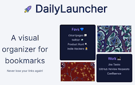 DailyLauncher: Custom New Tab Startpage