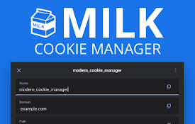 MILK — Cookie Manager