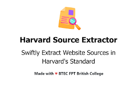Harvard Source Extractor