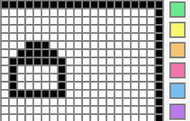 Pixel Art Paint Game