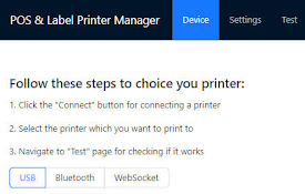 POS &amp; Label Printer Manager
