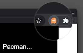 Pacman on Popup