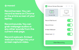 Movavi Screen Recorder for Chrome