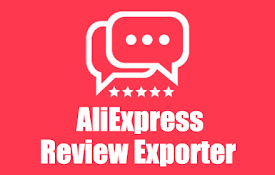 Export reviews from aliexpress