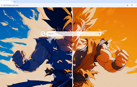 Goku Super Saiyan Power-Up Split