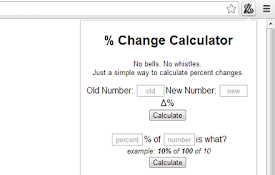 Percent Change Calculator