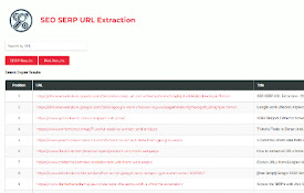SEO SERP Extraction Tool