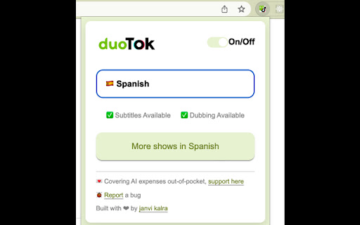 Plugin Screenshot