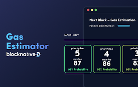 Blocknative Gas Fee Estimator for Ethereum, Base, Arbitrum, and More