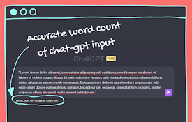 ChatGPT word counter
