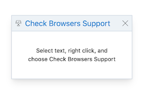 CheckBrowsersSupport