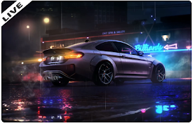 BMW M4 Parked Live Wallpaper