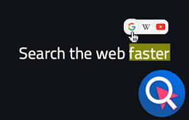 One Click Search - Select and search popup