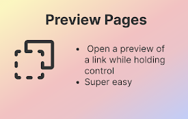 Preview pages