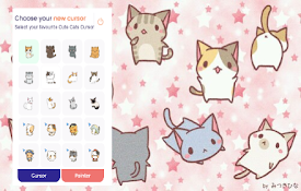 Cute Cat &amp; Kitten Cursor