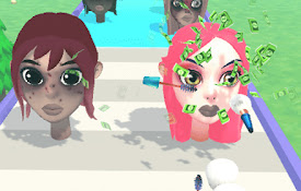 Makeup Runner Girl Game