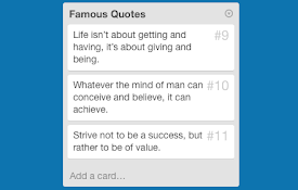 Trello Card Numbers
