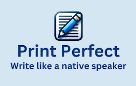 Print Perfect AI Text Editor