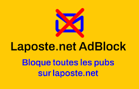 Laposte.net AdBlock