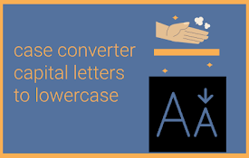 case converter​ | 大写字母转换为小写字母