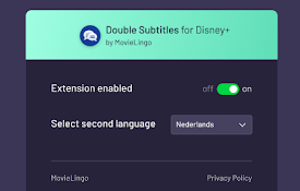 Double Subtitles for Disney+ by MovieLingo