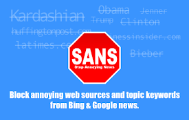 SANS - Stop Annoying News