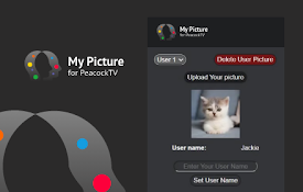 PeacockTV MyPicture: custom profile picture