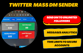 Twitter Mass DM Sender &amp; Bulk Message