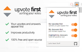 Upvote First for StackOverflow