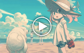 Spy X Family On The Beach Live Wallpaper