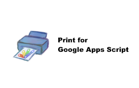 Google Apps Script製ページ用印刷