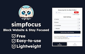 SimpFocus: Block Websites &amp; Pomodoro