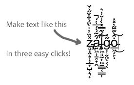 Zalgo Chrome
