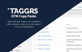 GTM Copy Paste - TAGGRS