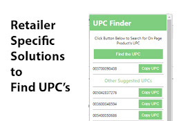 My UPC Finder - Basics