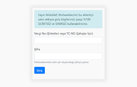 E-Mükellef Toolbar