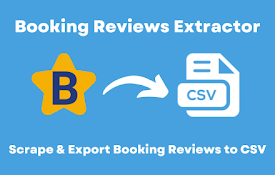 Booking评论一键导出CSV