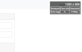 Bootstrap 5 Breakpoint Detection Overlay