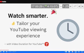 Video Duration for YouTube™