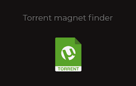 Torrent magnet finder