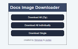Google Docs Image Downloader